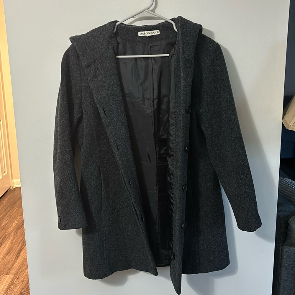 Jason Kole faux wool coat